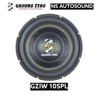 ซับ 10นิ้ว GROUND ZERO GZIW 10SPL 25 cm / 10″ high quality SPL subwoofer