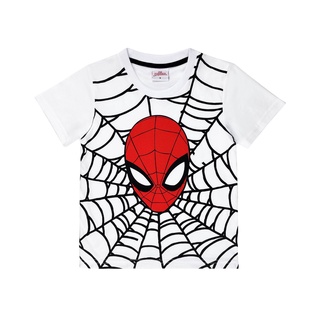 MARVEL SPIDERMAN : 041059เสื้อยืดเด็กผู้ชาย ลิขสิทธิ์แท้