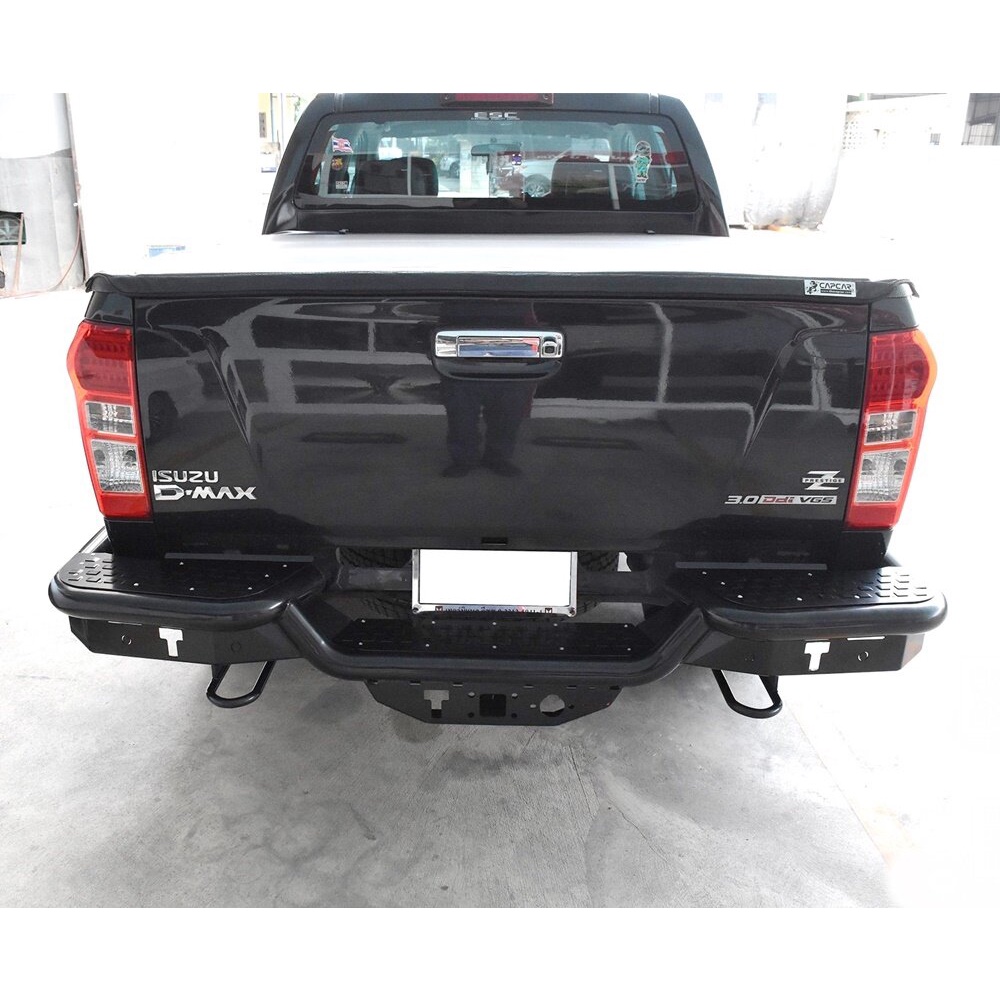 กันชนท้ายออฟโรด มีที่เหยียบ  ดีแม็ก 2012-2019 LW Isuzu DMAX Off Road Bumper