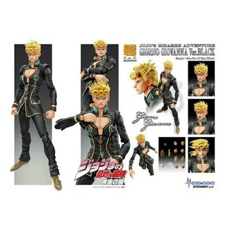 ☣️ NEW Giorno Giovanna Ver. Black SAS S.A.S Super Action Statue JoJo ‘s Bizarre Adventure โจโจ้ ล่าข้ามศตวรรษ