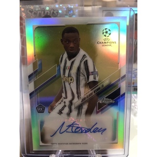 2020-21 Topps Chrome UEFA Champions League Autograph