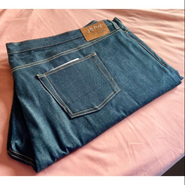 กางเกงยีนส์ ยีนส์ Jeans shop Made in USA. W56  หายาก ของใหม่ old stock