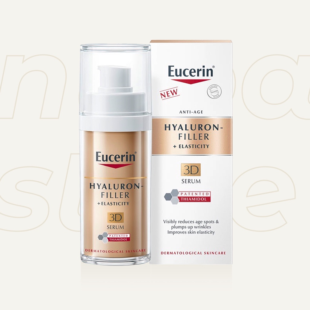 พร้อมส่ง Eucerin Hyaluron-Filler + Elasticity 3D Serum  30 ml. (Radiance Lift 3D Serum)