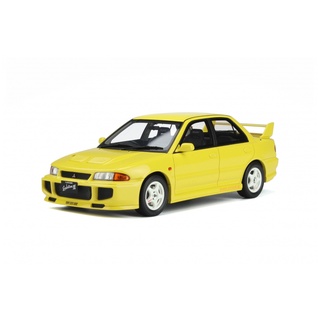 Otto Mobile 1/18 : OT382 Mitsubishi Lancer EVO III Dandelion Yellow 1995