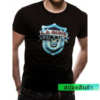 เสื้อยืดอินเทรนด์ 【COD】 เสื้อยืด พิมพ์ลายโลโก้ LA S Shield อย่างเป็นทางการ S M L XL COMING CLUB