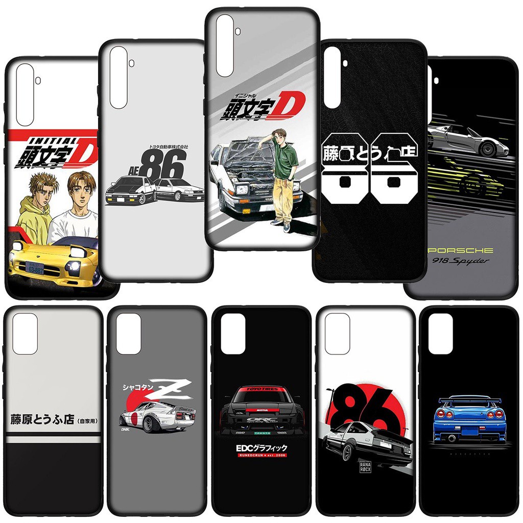 Soft Casing DB89 Initial D AE86 Car Cepat Tofu decal shop Cover Realme 5 5i 5S 6i 6 Pro Realme5 Real