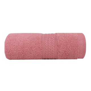 ผ้าขนหนู SANTAS AERTEX GLISTEN 27X54 นิ้ว สีชมพู TOWEL SANTAS AERTEX GLISTEN 27X54" PINK