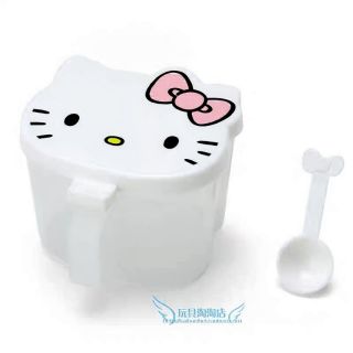 กล่องใส่เครื่องปรุง​ มีทั่งคิตตี้​ _  มายเม​ พร้อมช้อนตวงเลยจ้า