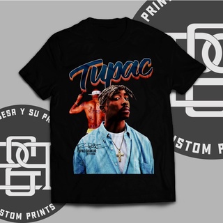 ชุดเซ็ต 2 ชิ้น - tupac shakur 3 ขนาดใหญ่ขนาดใหญ่เสื้อ bootleg กราฟิก tshirt สําหรับผู้ชายผู้หญิงแฟช