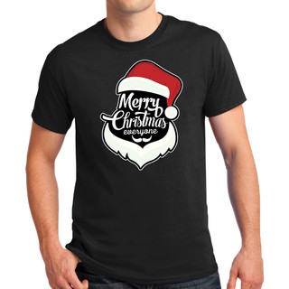 DRG เสื้อยืดผ้าฝ้าย เสื้อยืดคริสต์มาสMerry Christmas Short Sleeve T-Shirt 1