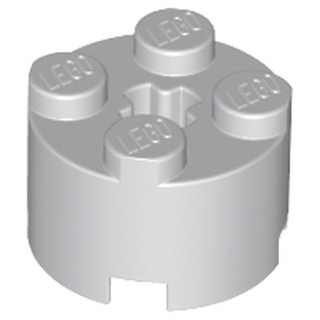 [291] ชิ้นส่วนเลโก้ Lego Part Brick, Round 2 x 2 with Axle Hole (3941, 6143, 6116, 39223) ราคา/ชิ้น