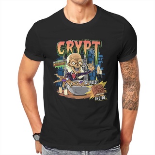 เสื้อแฟชั่นผญ2022 อื่นๆ - CreepshowBilly1982ภาพยนตร์สยองขวัญผ้าTshirtคุกกี้Cryptซีเรียลเสื้อยืดพื้น