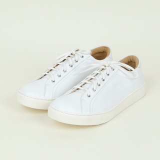 Moonlife Life sneaker IIwhite รองเท้าหนังวัวแท้ รองเท้าสนีกเกอร์ img 2