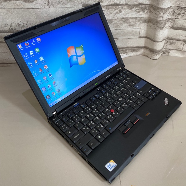 Lenovo ThinkPad X200 core 2 จอ 12.1 นิ้ว ตัวเล็ก พกพาสะดวก โน๊ตบุ๊คมือสอง สภาพดี