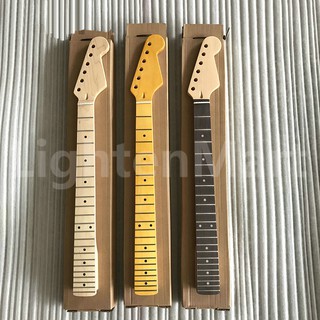 กีตาร์ไฟฟ้าคอ Fretboard Fingerboard สำหรับ ST กีตาร์ไฟฟ้า 22 Fret