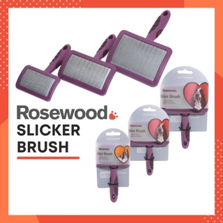 ROSEWOOD SOFT PROTECTION SLICKER BRUSH