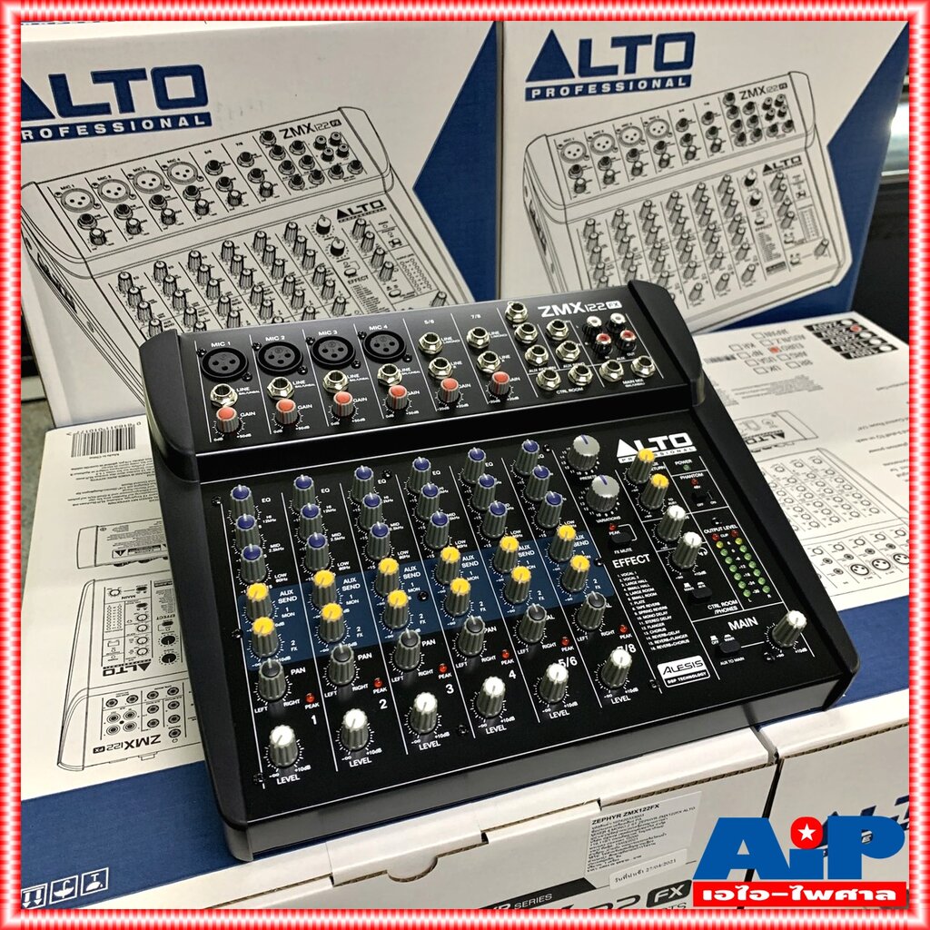 ALTO ZMX122FX MIXER(สินค้าของแท้ นำเข้าโดยNPE) ยี่ห้อ ALTO ZMX122FX ZMX