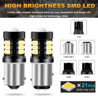 [NEW!!!] 21SMD 3030 High Lumen Socket 1156 1157 T15 T20 3157