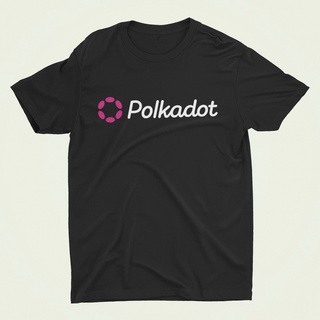 🔥 พร้อมส่งจากไทย เสื้อยืดบิทคอยน์ เสื้อยืดคริปโต ลาย Polkadot New 🙌 🔥