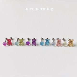 Disco the Bear [piercing] จิวหู คู่