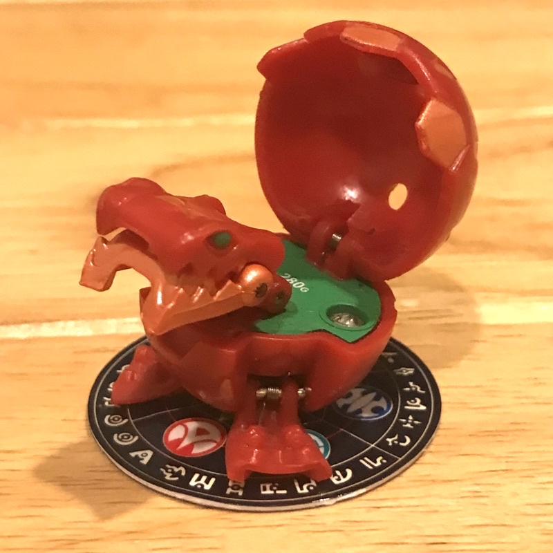 Bakugan Pyrus Juggernoid B1 บาคุกัน น้องเต่า ธาตุไฟ