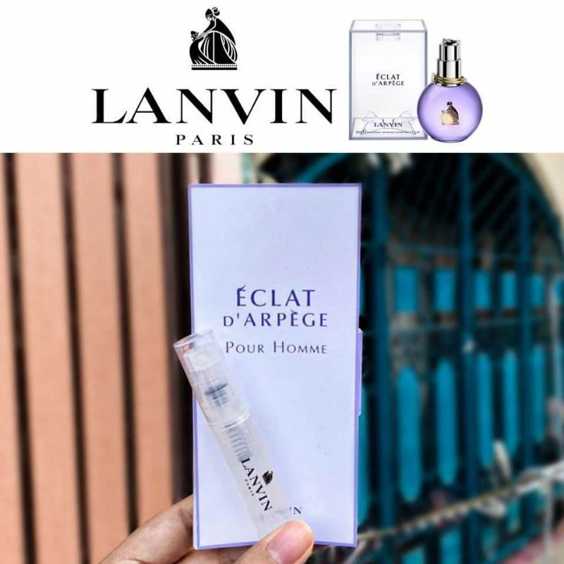 น้ำหอมเทสเตอร์ ลองแวงม่วง กลิ่น eclat d'arpege ขนาด 5ml.