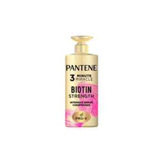 [ใหม่] PANTENE แพนทีน Biotin Strong ครีมนวดผมเซรั่ม สูตรลดผมขาดร่วง 450 มล.|Intensive Serum Conditioner 450 ml