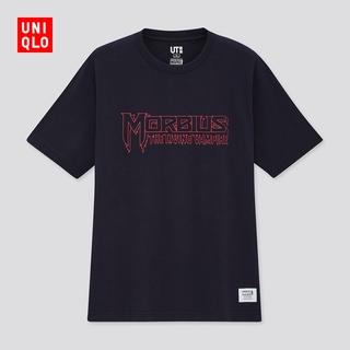 AqA4 /12.12  Big Sale Uniqlo ผู้ชาย / ผู้หญิง (UT) Marvel พิมพ์เสื้อยืด (เสื้อยืดแขนสั้น) (Mouri Series) 43123!