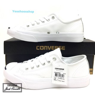 สินค้าพร้อมส่ง รุ่นJack Purcell Leather รองเท้าผ้าใบคอนเวิรส์แจ็คหนังรุ่นเก่าและใหม่ สินค้าลิขสิทธ์แท้