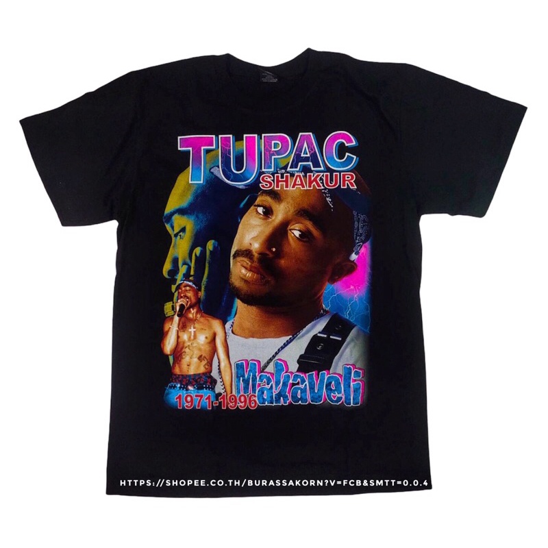 เสื้อยืด 2pac hiphop