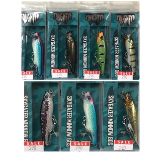 เหยื่อ TOUGHFIA Skygazer minnow  60 s มีทั้งหมด 7 สี