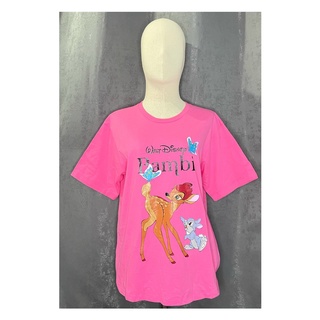 PWW พร้อมส่ง!! เสื้อยืดสกรีนกวาง ชมพู (563)