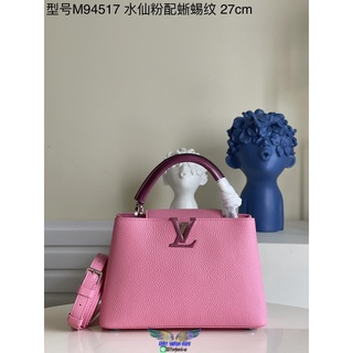 M94517 LV Capucines BB top-handle handbag crossbody shopping tote travelling holiday bag