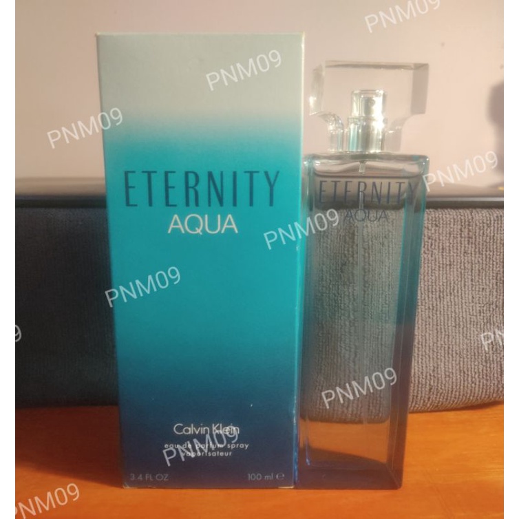 (ของแท้) น้ำหอม CK Eternity Aqua for Women EDP 100 ml 96 พร้อมกล่อง