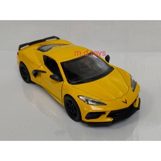 รถโมเดลเหล็ก 2021 Corvette Scale 1/36
