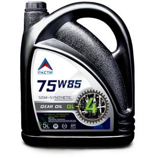 น้ำมันเกียร์กึ่งสังเคราะห์ Gear Oil GL-4 75W-90 / 75W-85 / 75W-80 5 Liters เกรด 60000 km