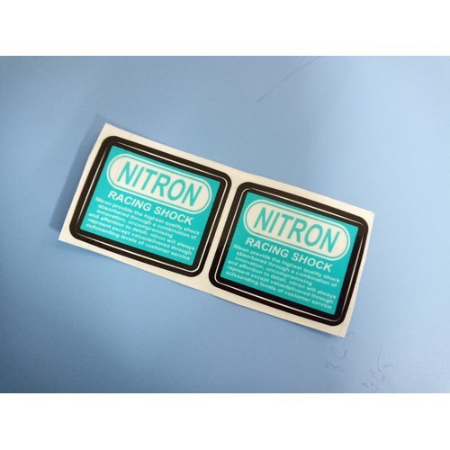 สติ๊กเกอร์ติดรถ 2 nitron - TE134