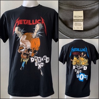 เสื้อวง Metallica : Damage INC