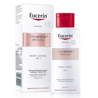 Eucerin ULTRAWHITE+ Spotless SPF 7 Body Lotion ยูเซอรีน อัลตร้าไวท์พลัส สปอร์ตเลส บอดี้โลชั่น 250ml.