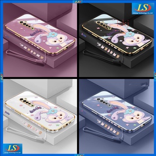 เคส OPPO Reno2 F เคส OPPO Reno2 Reno 7Z 5G Reno 7 4G เคส OPPO A94 เคส OPPO A93 เคส OPPO Reno 7 PRO 5G Reno 5 เคสโทรศัพท์มือถือ ลายการ์ตูนกระต่าย StellaLou TZ