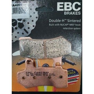 ผ้าเบรค EBC Brakes/ ผ้าหน้า-หลัง Harley Davidson, Touring Road King, Road Glide, Street Glide/ V-Rod