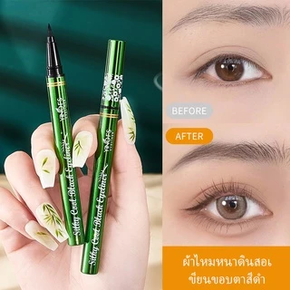 YINOFS (พร้อมส่ง) อายไลเนอร์ หัวเมจิ ขวดสีเขียว หัวแปรงเล็ก กันน้ำ กันเหงื่อกรีดง่ายติดทนนานNO.2699