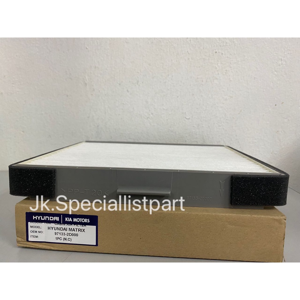 AIRCOND FILTER / CABIN FILTER (HCC) HYUNDAI MATRIX [ 97133-2D100 ]