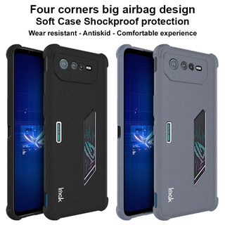 Imak Asus ROG Phone 6 รวมทุกอย่าง สี่มุม ถุงลมนิรภัย กันกระแทก TPU เคสนิ่ม เคสด้านหลัง กันตก เคสโทรศัพท์