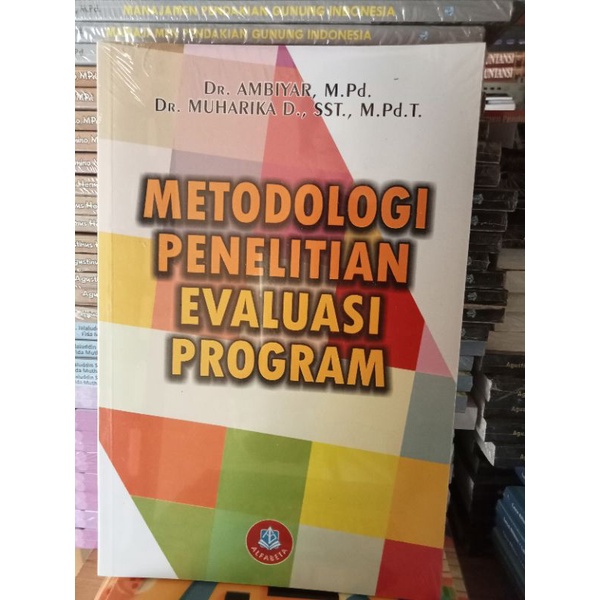RESEARCH METHODOLOGY EVALUATION PROGRAM ~ ALFABETA