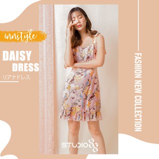 Studio88 เดรส ชุดเดรสสายเดี่ยว (แบบผูก) ปรับระดับได้ DRESS รุ่น DAISY ผ้าแบรนด์อย่างดี มีซับในทั้งตัว ตัดเย็บอย่างดี