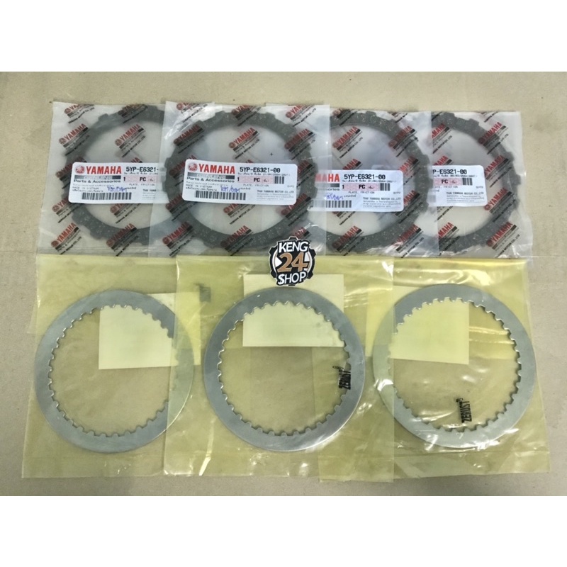 แผ่นคลัชแท้ Wave-125S / Wave-125R / Wave-125 ไฟเลี่ยวบังลม / Wave-125 ปลาวาฬ ปี2012-2020
