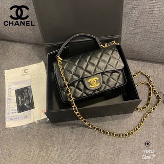 กระเป๋าสะพายข้าง Chanel พร้อมกล่อง❌แจ้งสีทางแชท❌