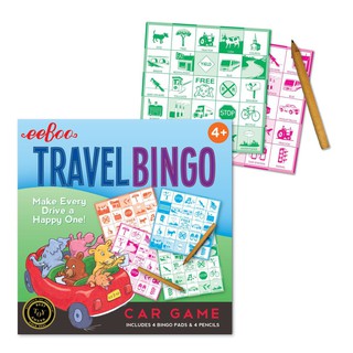 eeboo Travel Bingo Revised - เกมบิงโกรูปภาพ