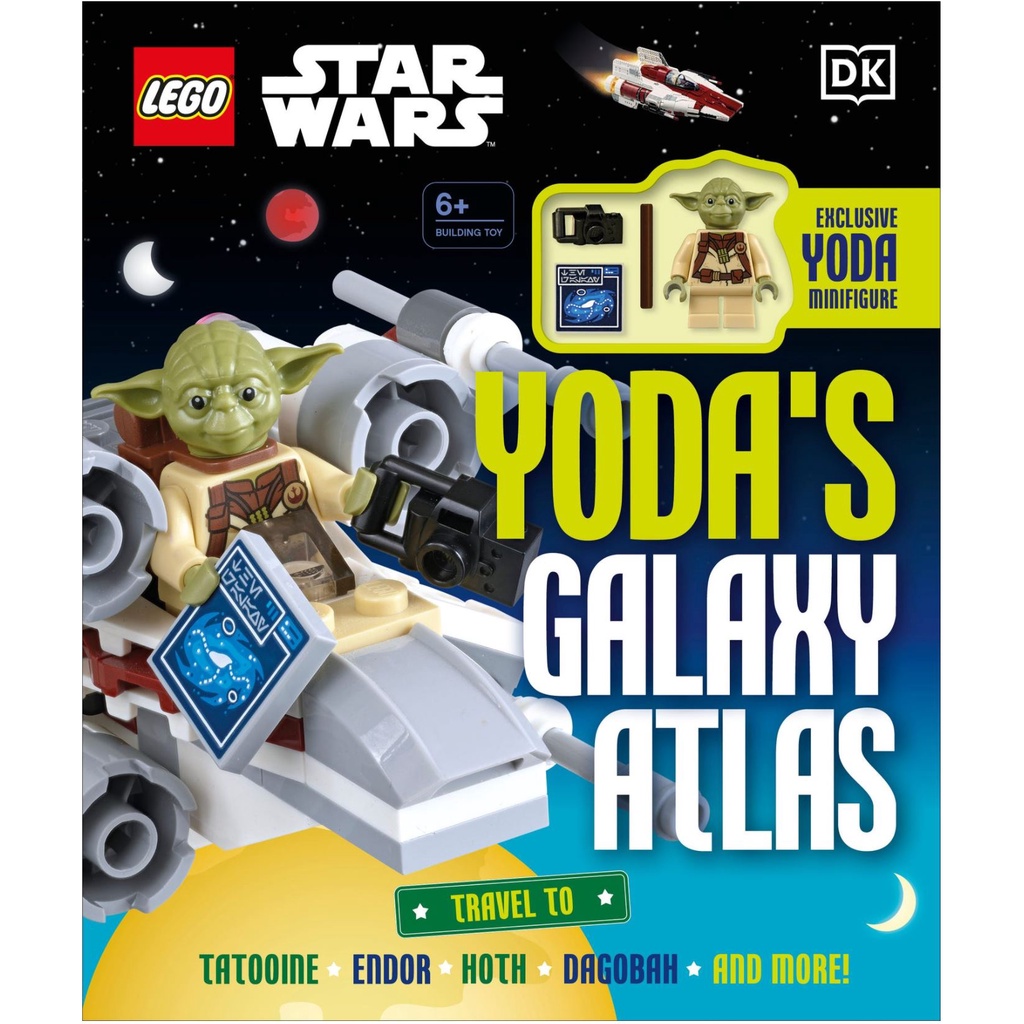 หนังสือ LEGO Star Wars Yoda's Galaxy Atlas (Hardcover)